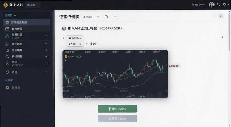 币安合约杠杆倍数选择界面预览图