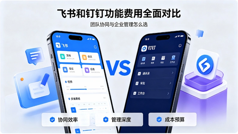 飞书和钉钉哪个更值得企业用?深度对比选型指南截图 飞书和钉钉哪个更值得企业用?深度对比选型指南截图