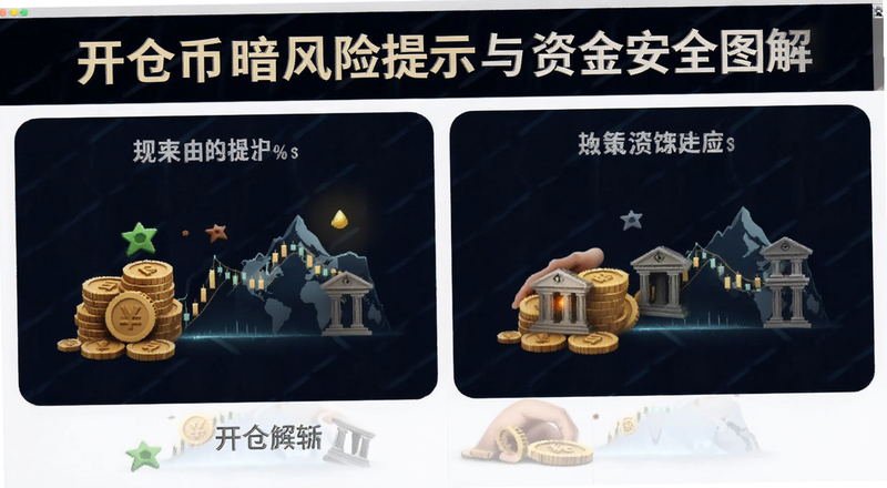 开仓币暗风险提示与资金安全图解