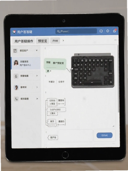 用户答疑操作界面预览