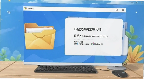E-钻文件夹加密大师 加密界面