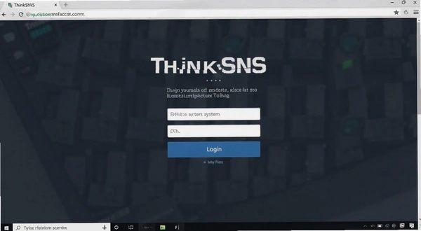 ThinkSNSϵͳ��¼ҳ���ͼ