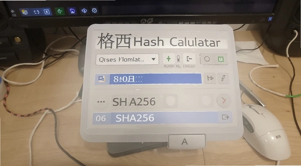 ����Hash������ ѡ���ļ�����SHA256