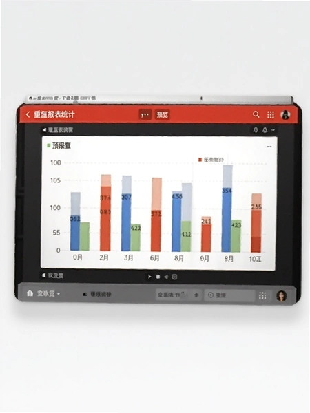 红匣报表统计图表预览图