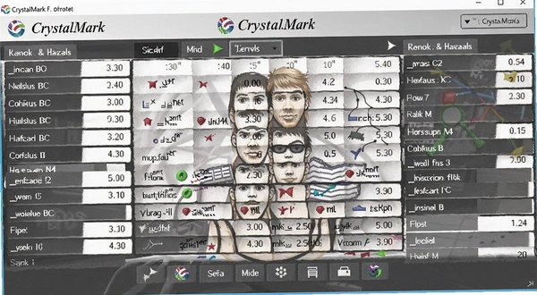 CrystalMark ���Խ����ͼ