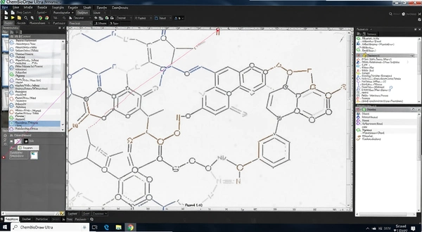 ChemBioDraw Ultra��ѧ�ṹ���ƽ���Ԥ��ͼ