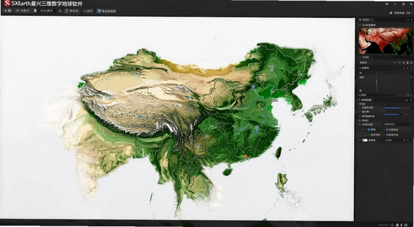 SXEarth晟兴三维数字地球软件 矢量绘制操作