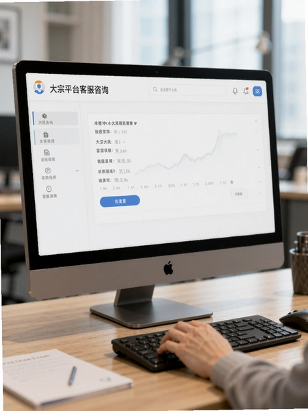 大宗平台客服咨询界面