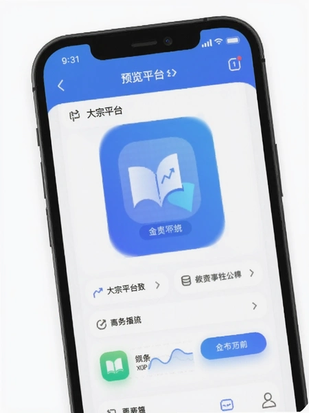 大宗平台app界面预览图
