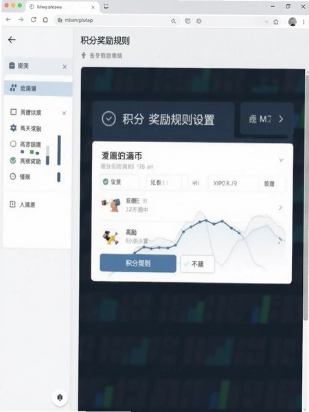积分奖励规则设置界面截图预览
