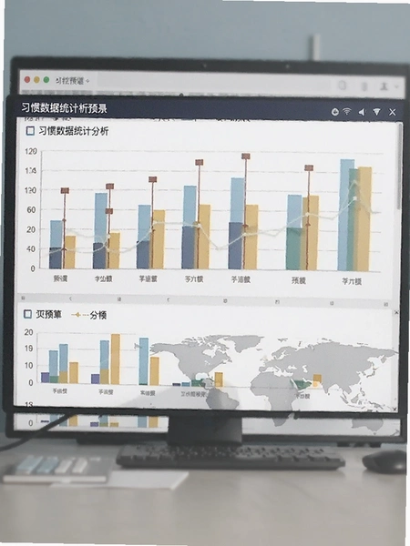 习惯数据统计图表分析预览