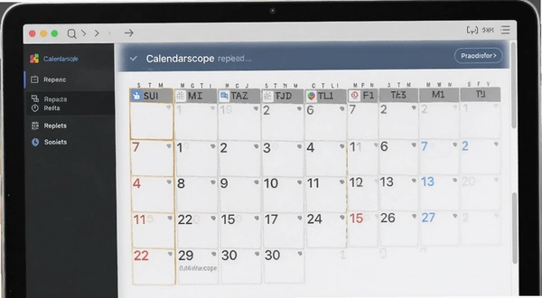 Calendarscope �����ظ��������Ԥ��ͼ