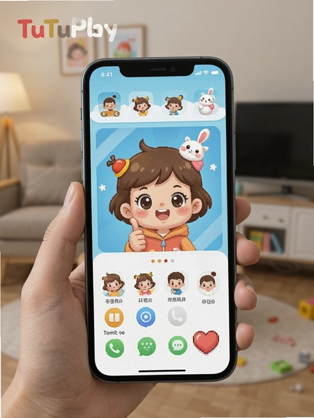 TuTuPlay手机投屏操作步骤示意