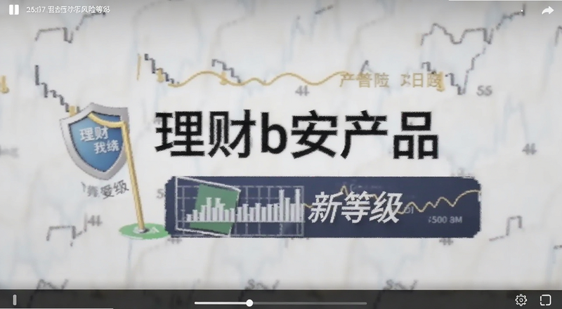 理财b安产品风险等级标识截图预览图