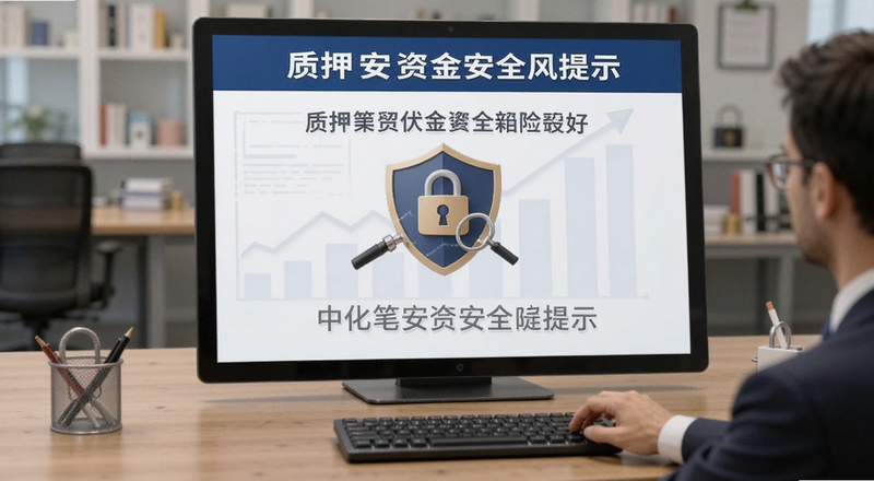 质押笔安资金安全风险提示图