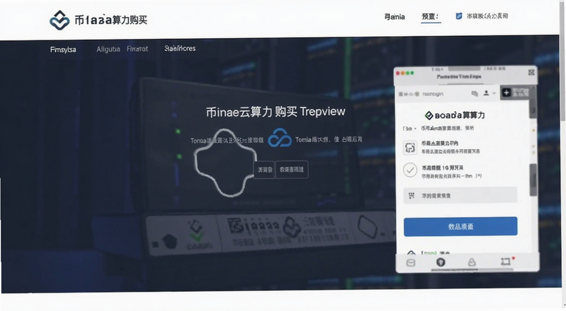 币安云算力购买页面操作预览图
