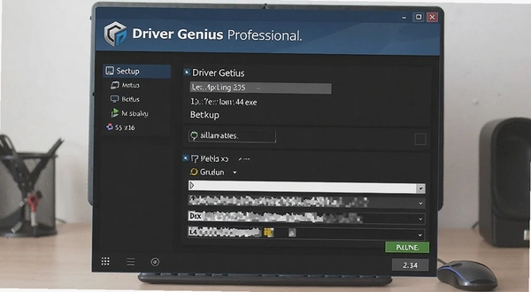 Driver Genius Professional 备份设置界面