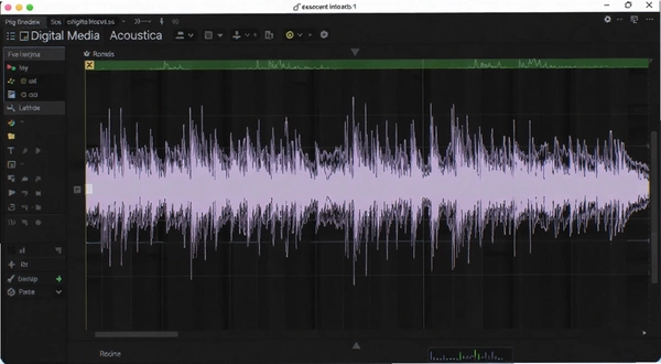 Digital Media Acoustica ���α༭����Ԥ��ͼ