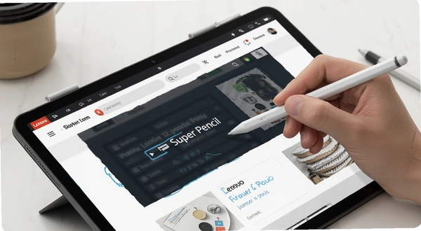 Lenovo Super Pencil ��д����ƽ���ϱ�ע��ҳ��ͼ