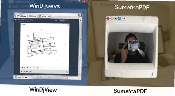 WinDjView��SumatraPDF����Ա�