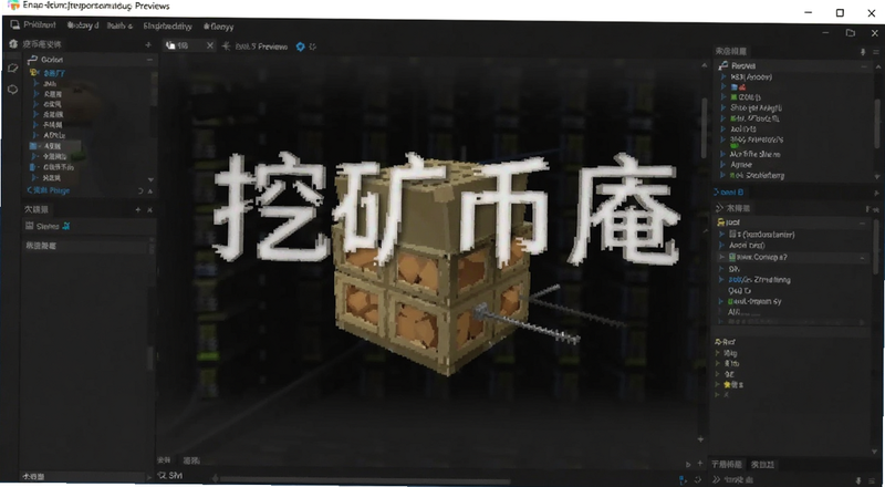 挖矿币庵操作界面截图预览图