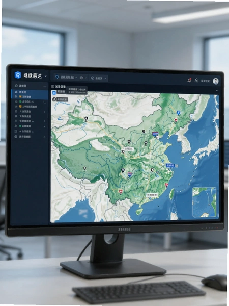 咻咻易达调度实时地图监控界面预览