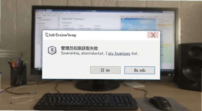 ����ԱȨ�޻�ȡʧ����ʾ����Ԥ��ͼ