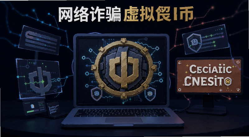 网络诈骗虚拟币警告插图