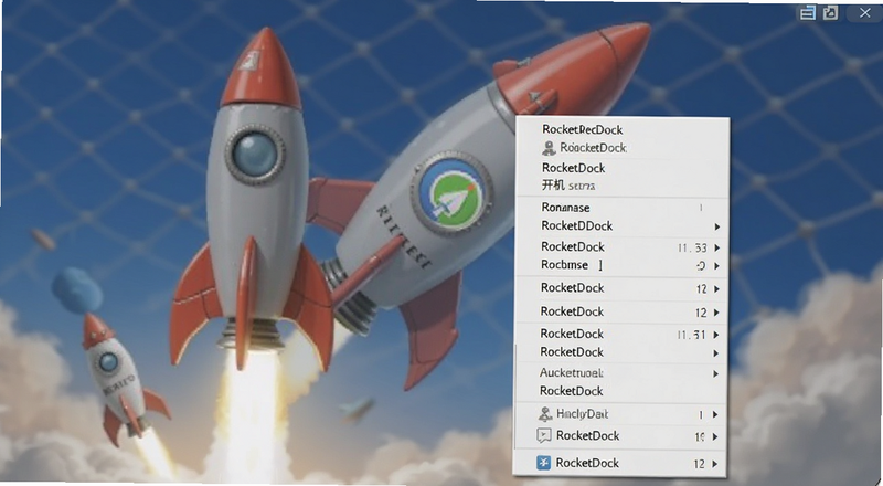 alt=RocketDock�Ҽ��˵����ÿ�������Ԥ��ͼ