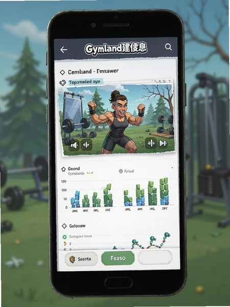 Gymland������Ϸ�˶����ݱ���ҳ��