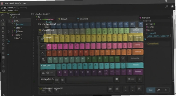 Code2Html颜色设置界面