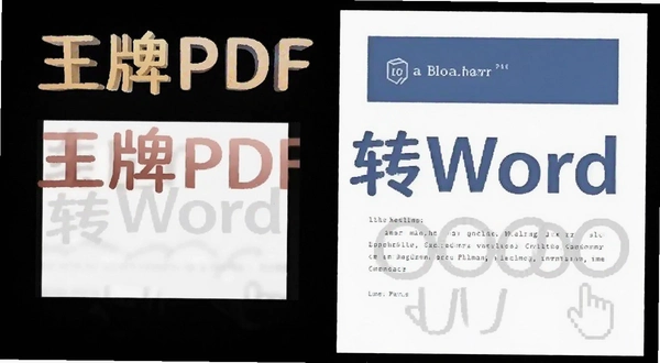 ����PDFתWordɨ���ʶ��Ч��
