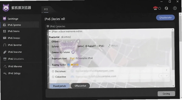 �Ϻ���������ý���IPv6����ѡ���ͼ