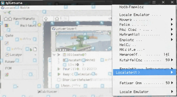 Locale Emulator�Ҽ��˵�����