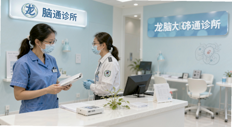龙脑通诊所使用场景图