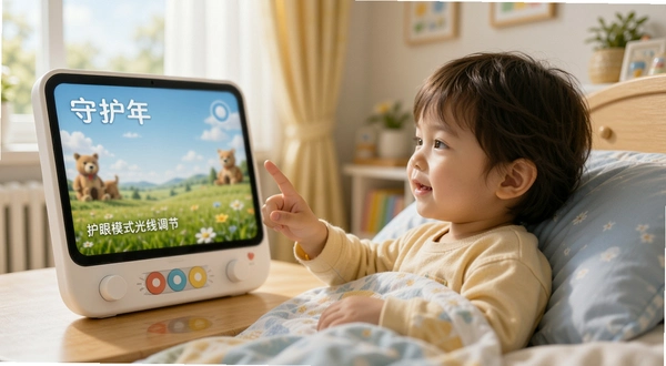 守护童年 护眼模式光线调节演示图