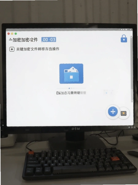 一键加密文件转移操作界面预览图