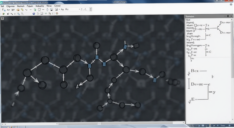 ChemDraw Std���ֻ��ṹʽ�����������������Ԥ��ͼ