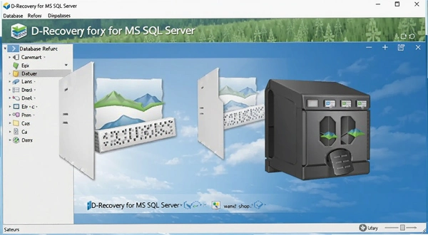 D-Recovery for MS SQL Server ���ݿ��޸������������ͼ