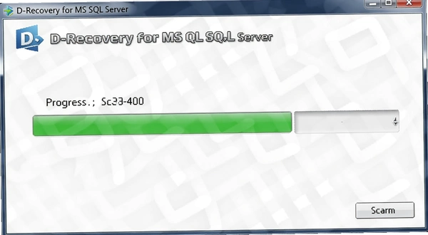 D-Recovery for MS SQL Server ɨ����Ƚ���
