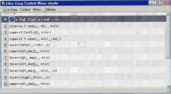 Easy Context Menu�����б���ͼ