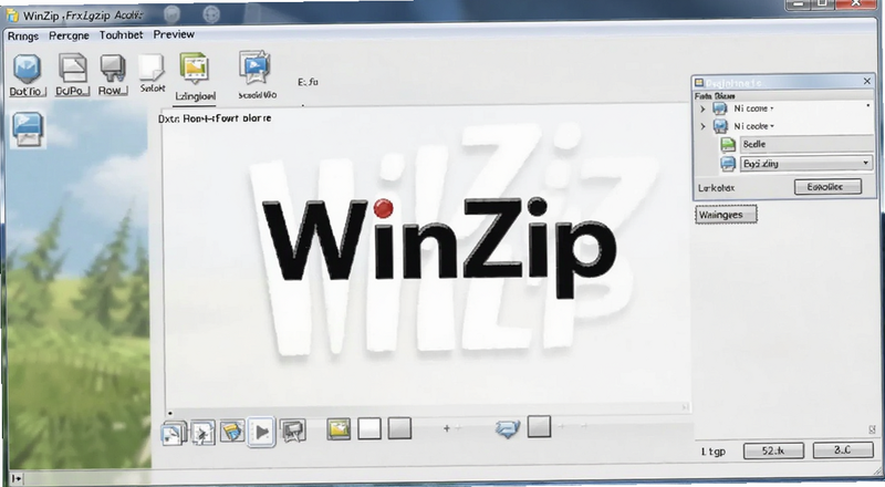 WinZip��ѹ���߽���Ԥ��ͼ