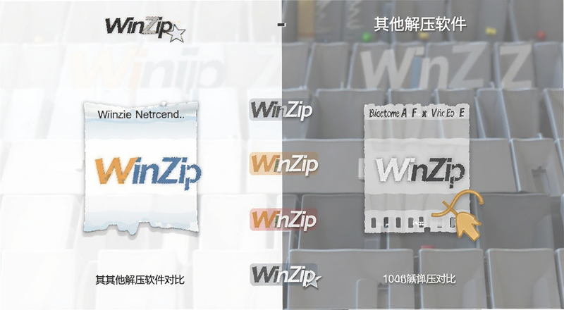 WinZip��������ѹ�����Ա�ͼ