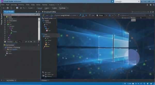 Visual Studio ���������ͼ