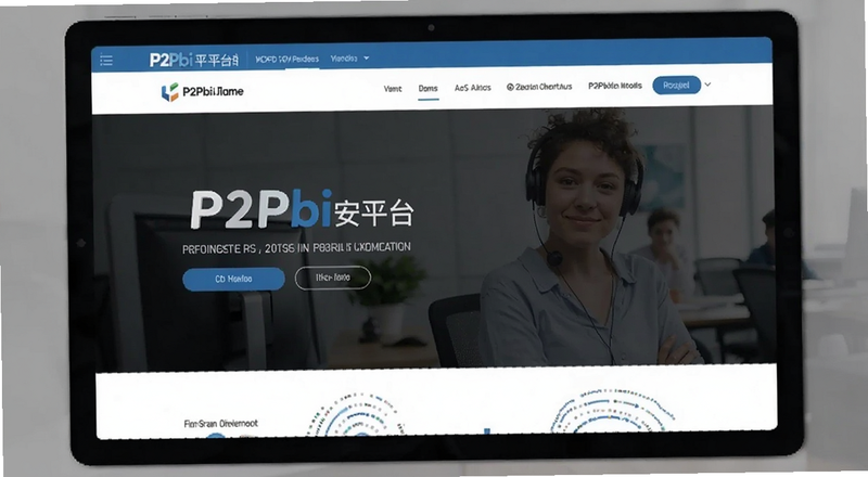 P2Pbi安平台首页界面预览图