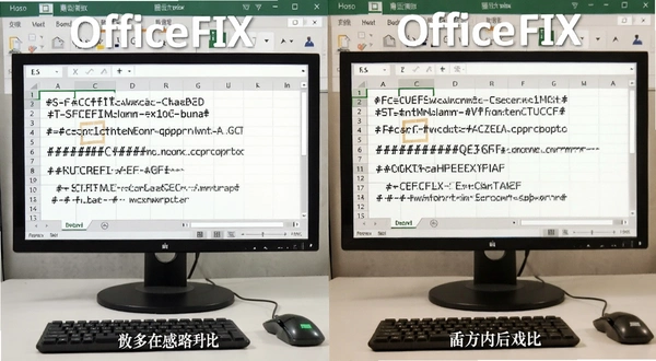 OfficeFIX�޸�Excel����ǰ��Ա�ͼ