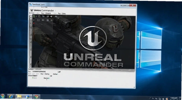 Unreal Commander��Windowsϵͳ�ϵ����н���