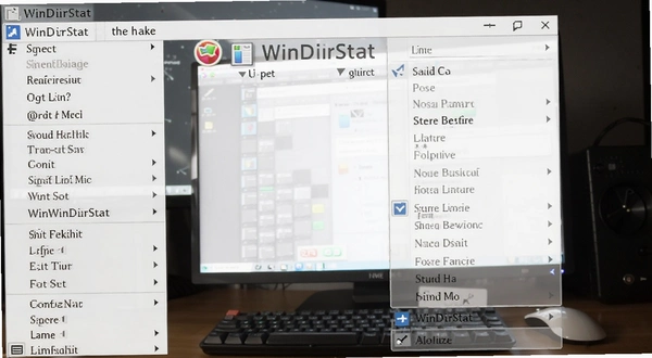 WinDirStat 右键菜单选项