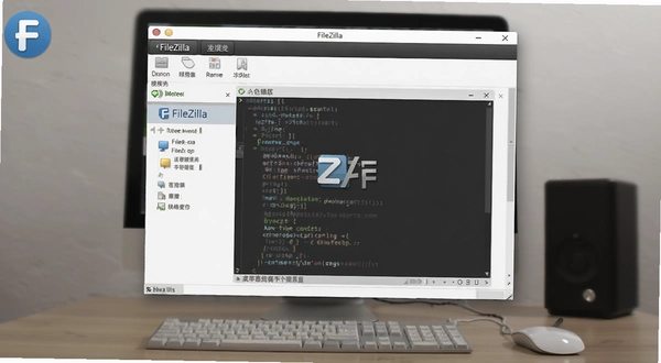 FileZilla����ͼ������Ľ���չʾ