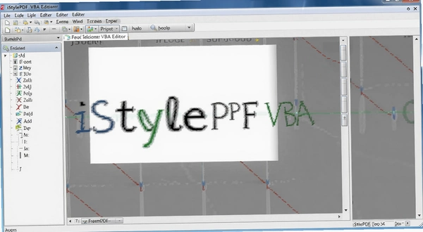 iStylePDF VBA�༭������ʾ��ͼ